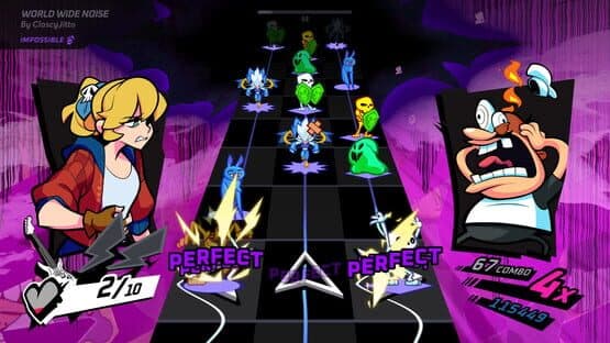 Rift of the NecroDancer: Pizza Tower - "World Wide Noise" screenshot 3