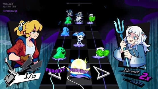 Rift of the NecroDancer: Hololive - "Reflect" screenshot 1