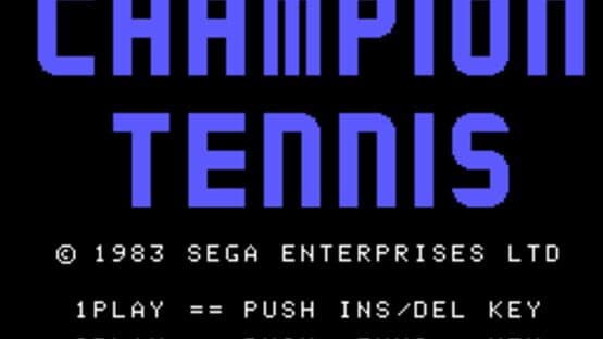 Champion Tennis screenshot 1