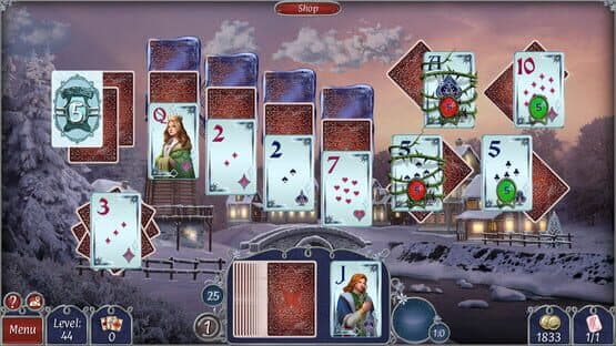 Jewel Match Solitaire Winterscapes 3: Collector's Edition screenshot 4