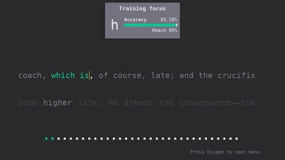 Typingvania screenshot 1