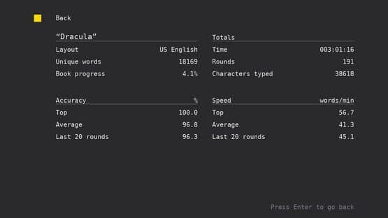 Typingvania screenshot 5