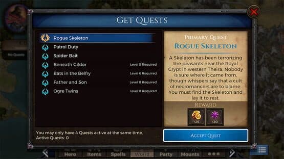 Puzzle Quest: Immortal Edition screenshot 1