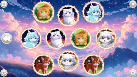 Anime Dream Match: Cats screenshot 4