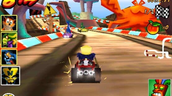 Crash Bandicoot Nitro Kart 3D screenshot 2
