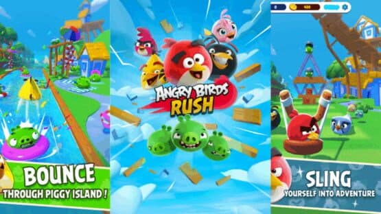 Angry Birds rush screenshot 1