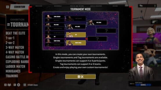 All Elite Wrestling: Fight Forever - Rated Gold Superstar Pack screenshot 2