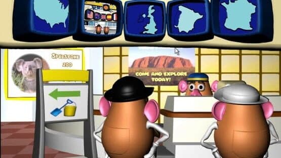 Mr. and Mrs. Potato Head Go on Vacation screenshot 1