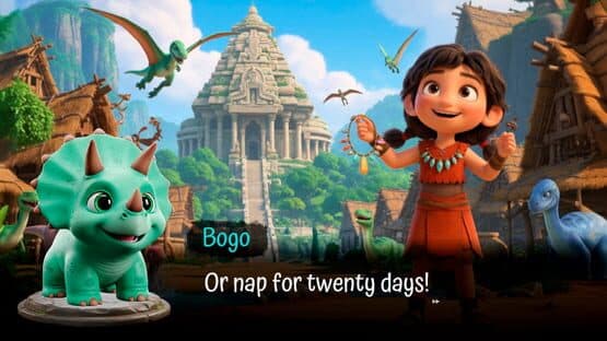 Jurassic Island: The Legend of Makumaku screenshot 2