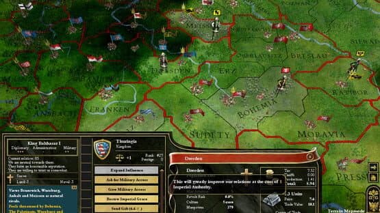 Europa Universalis III: Heir to the Throne screenshot 5