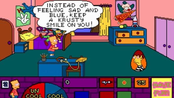 The Simpsons: Bart's House of Weirdness screenshot 5