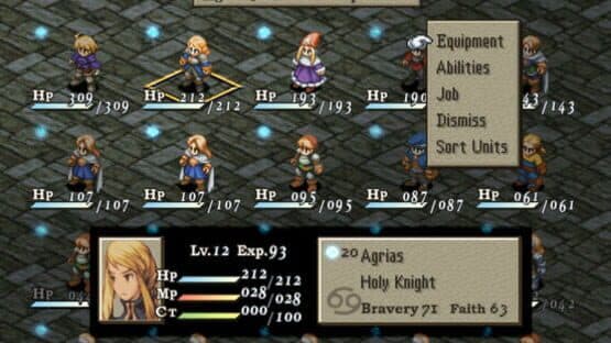Final Fantasy Tactics: The War of the Lions screenshot 3