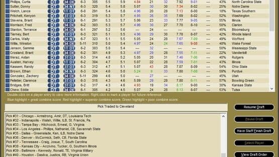 Front Office Football Eight screenshot 1