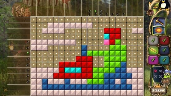 Fantasy Mosaics 23: Magic Forest screenshot 4