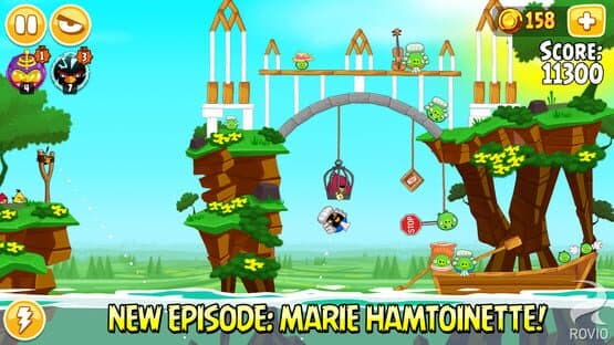 Angry Birds Seasons screenshot 2