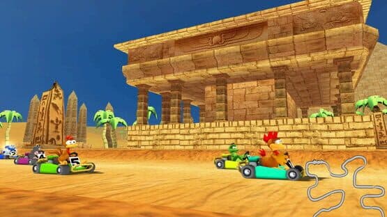 Moorhuhn Kart screenshot 1