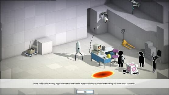 Bridge Constructor Portal screenshot 2