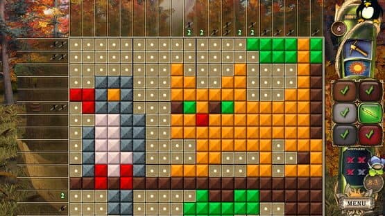 Fantasy Mosaics 23: Magic Forest screenshot 5