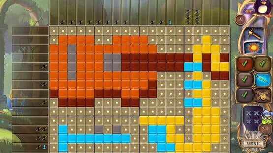 Fantasy Mosaics 27: Secret Colors screenshot 4