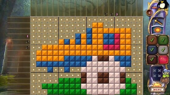 Fantasy Mosaics 24: Deserted Island screenshot 1