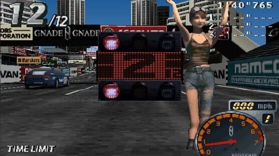 Rage Racer screenshot 1