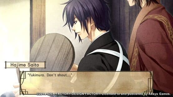 Hakuoki: Stories of the Shinsengumi screenshot 2