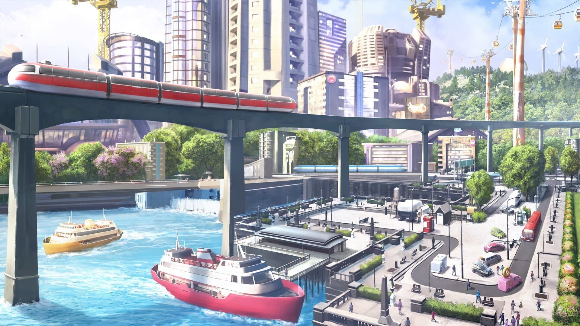 Cities: Skylines - Mass Transit artwork 1