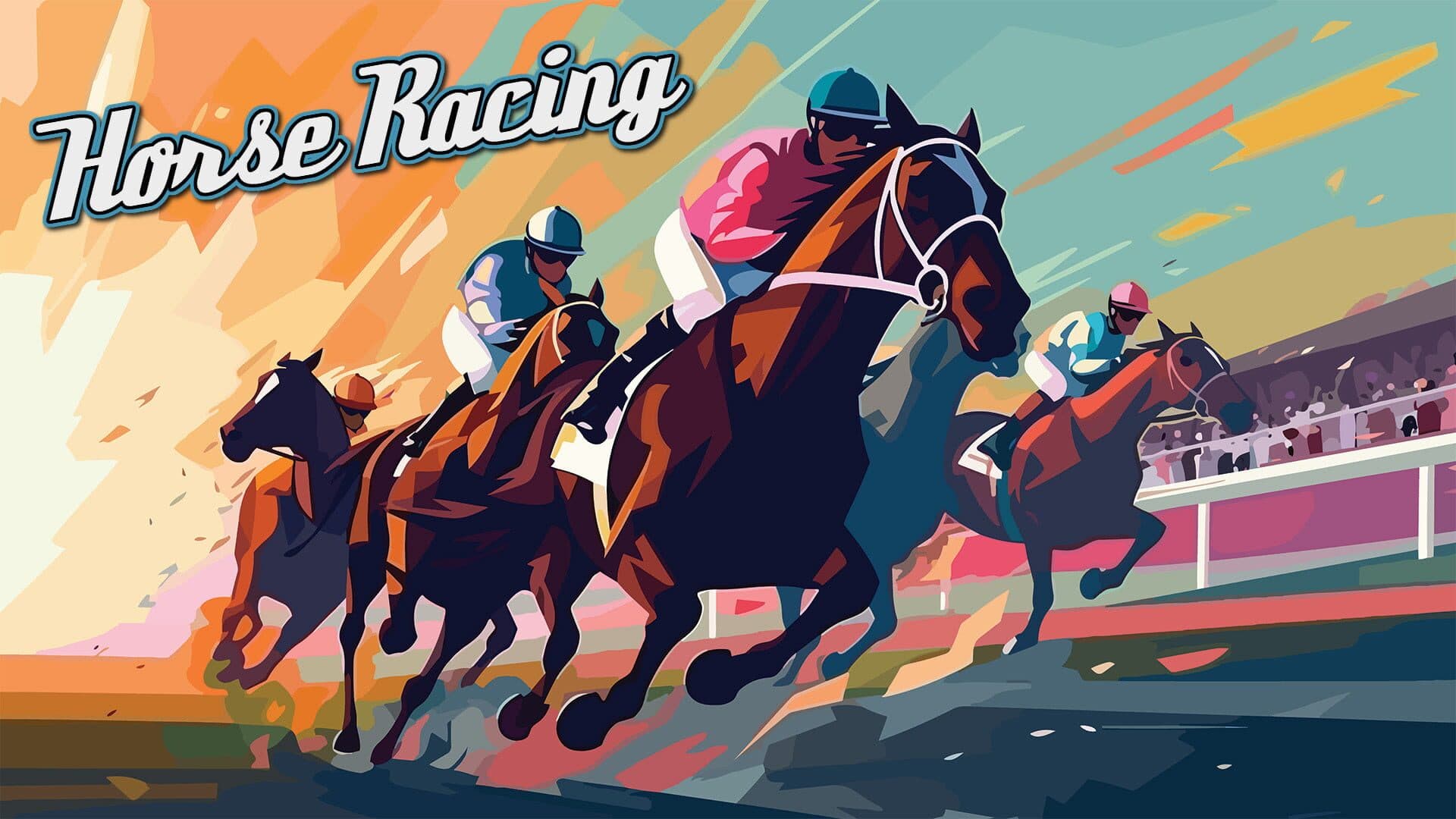 Horse Racing artwork 1