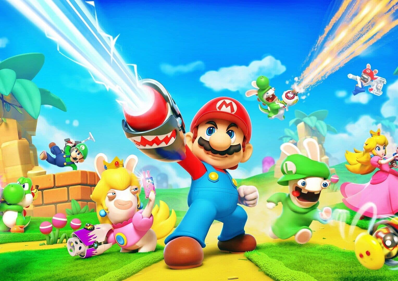 Mario + Rabbids Kingdom Battle artwork 1