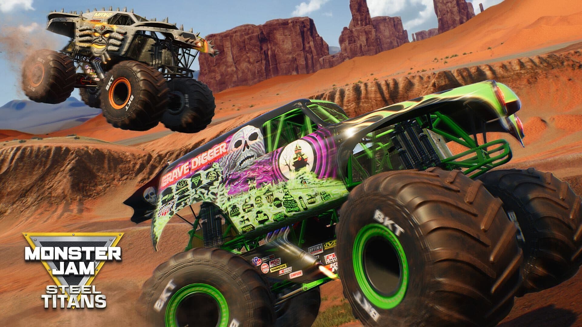Monster Jam Steel Titans artwork 1
