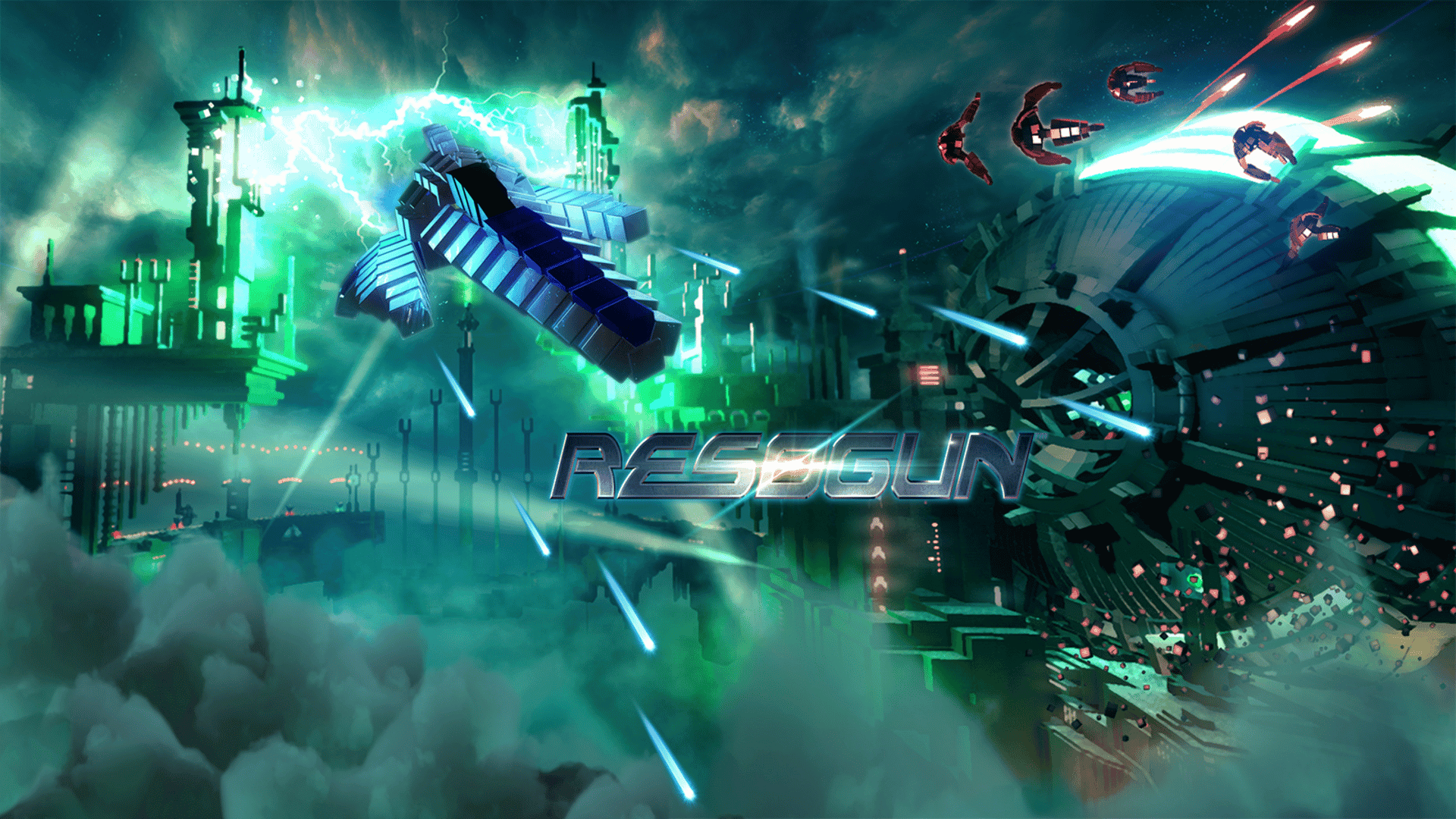 Resogun artwork 1