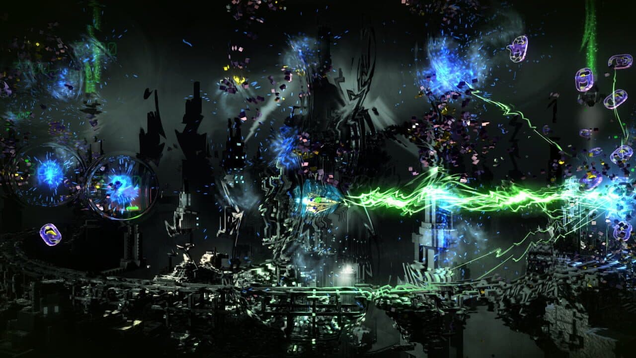 Resogun screenshot 1