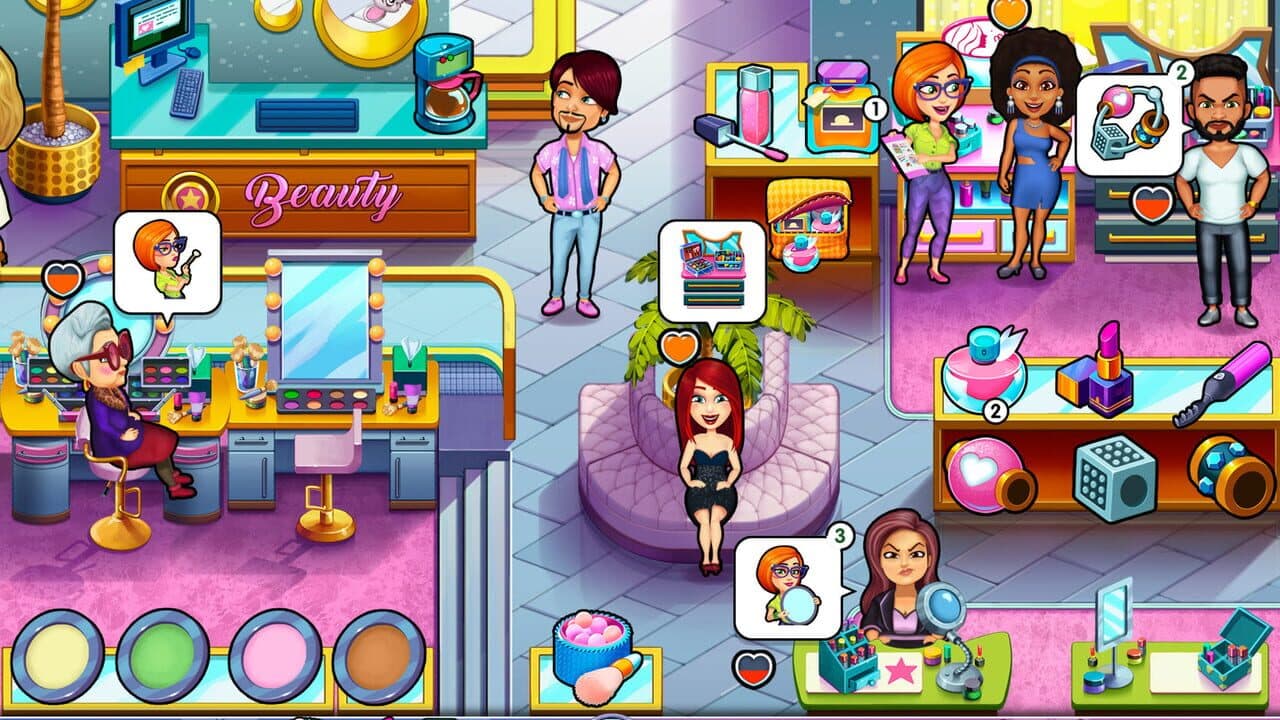 Sally's Salon: Kiss & Make-Up screenshot 1