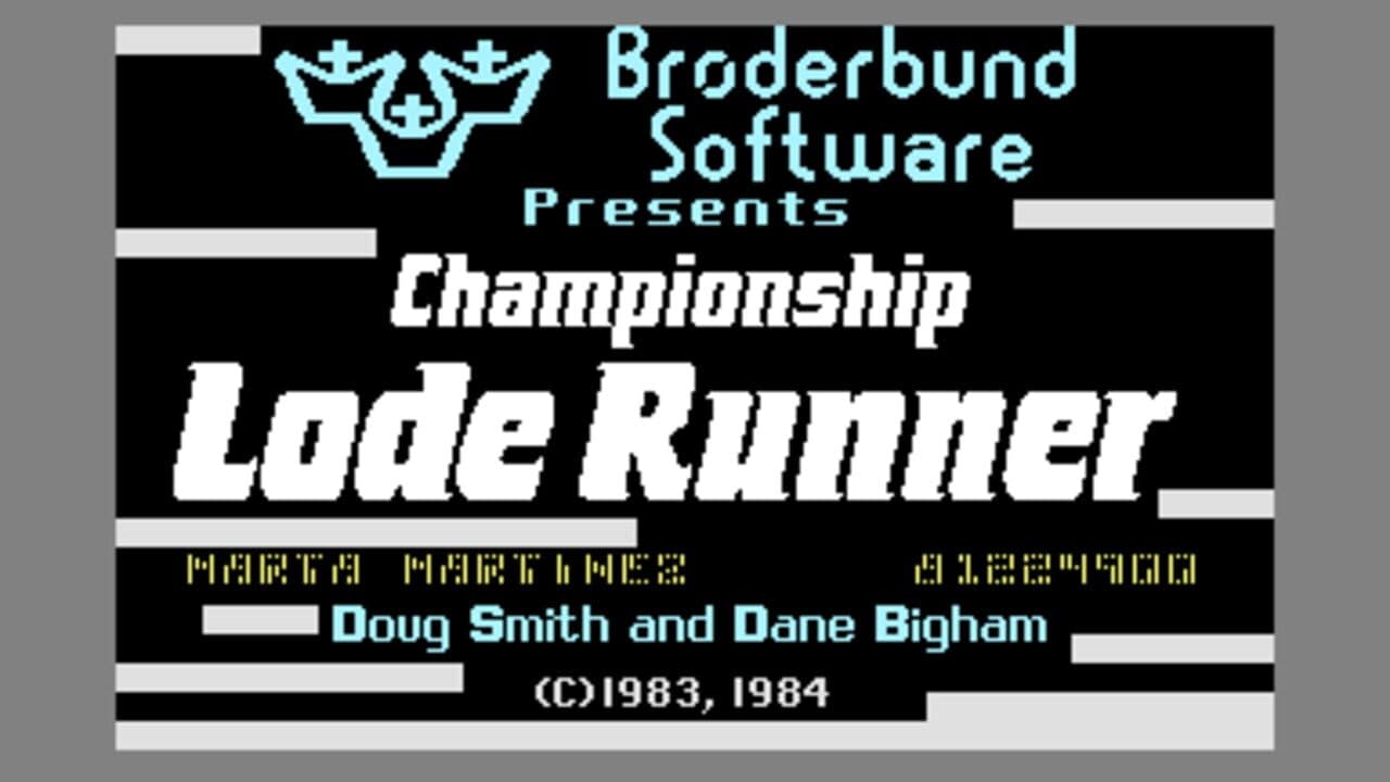 Championship Lode Runner screenshot 1